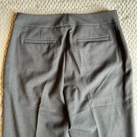 NWOT Calvin Klein Charcoal Straight Suit Pants - Picture 3 of 5